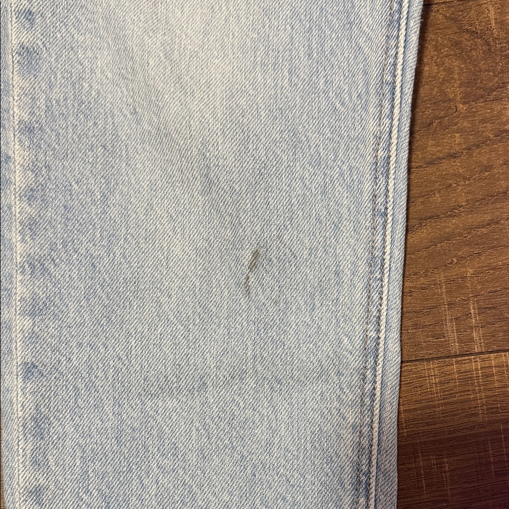 American Eagle Outfitters Light Wash Straight Leg Jeans - Picture 4 of 5